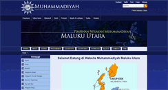 Desktop Screenshot of malut.muhammadiyah.or.id