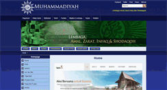 Desktop Screenshot of lazis.muhammadiyah.or.id