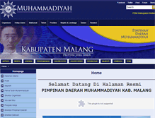 Tablet Screenshot of malang.muhammadiyah.or.id