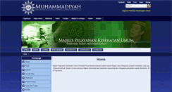 Desktop Screenshot of kesehatan.muhammadiyah.or.id