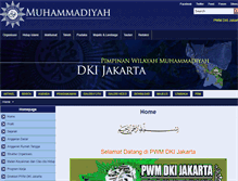 Tablet Screenshot of jakarta.muhammadiyah.or.id