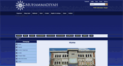 Desktop Screenshot of kalteng.muhammadiyah.or.id