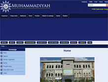 Tablet Screenshot of kalteng.muhammadiyah.or.id