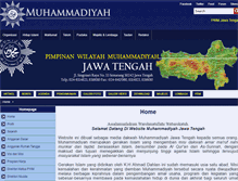 Tablet Screenshot of jateng.muhammadiyah.or.id