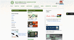 Desktop Screenshot of muhammadiyah.org.sg